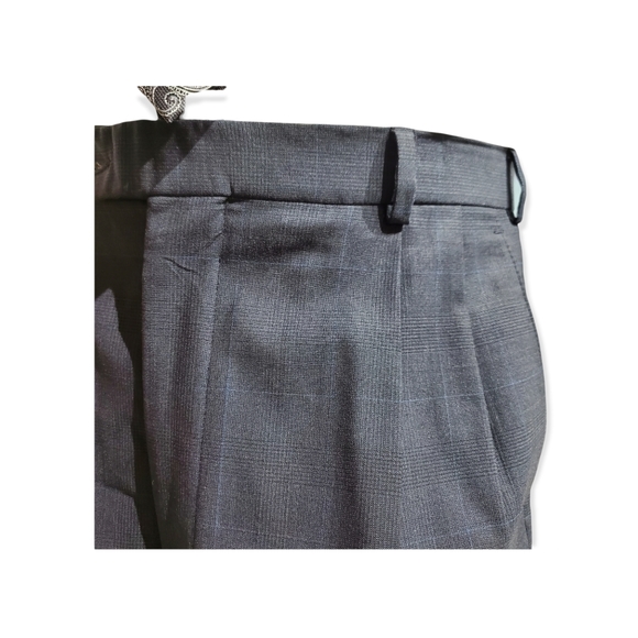 Brooks Brothers "346" Wool Lycra Suit, Navy Glen Check, Men's 42 Regular x 35 - Picture 6 of 9